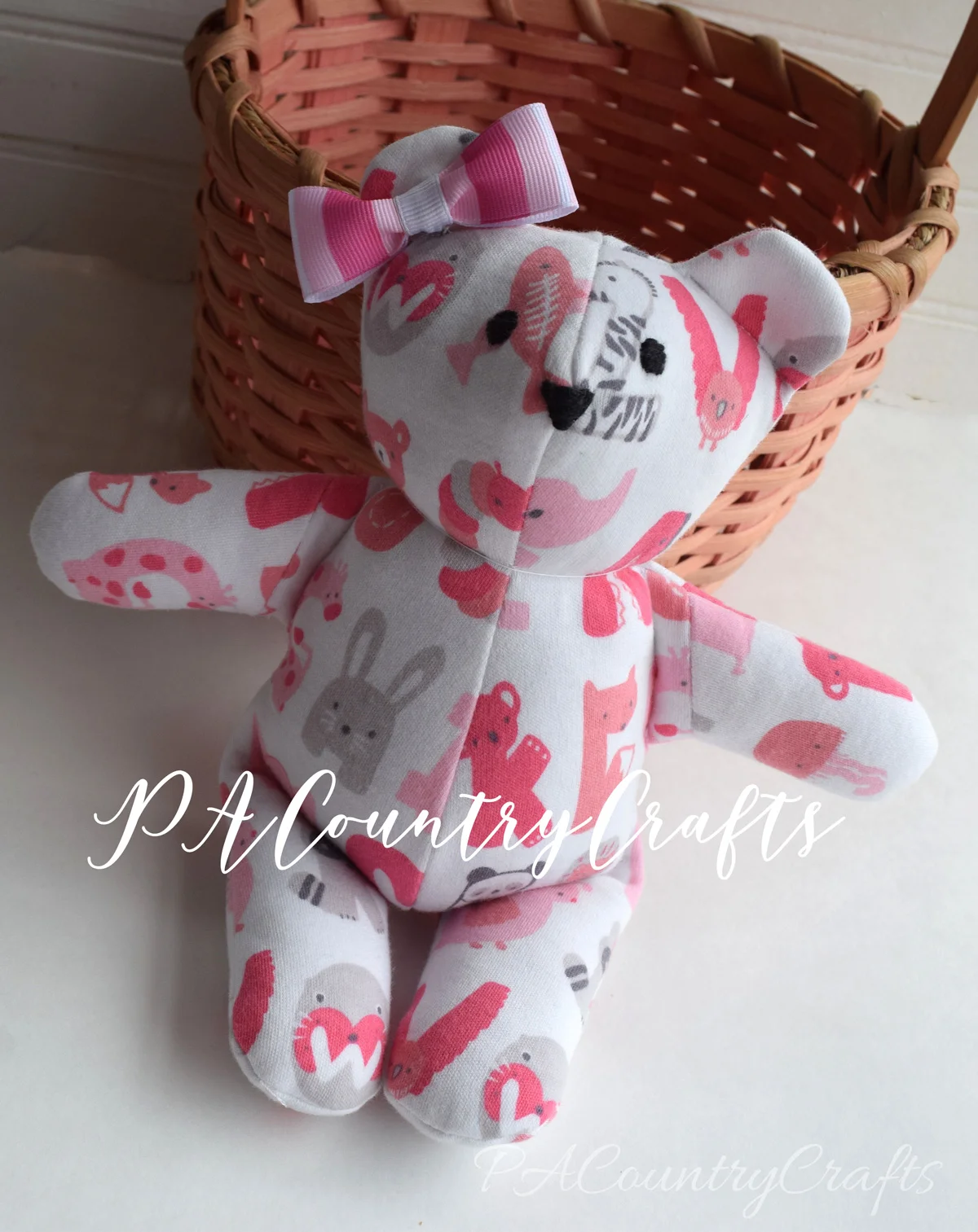 Baby Clothes Memory Bear Pattern and Tutorial PACountryCrafts